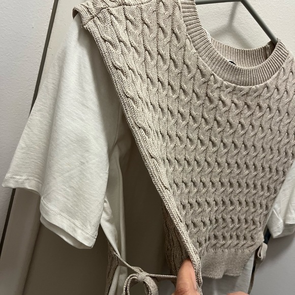 New Zara Vest Shirt - Picture 3 of 4